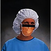 Fluidshield® Fog-Free Surgical Mask with Ties, Wraparound Visor